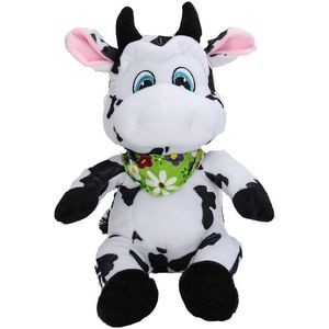 The Excited Calf, A Customizable Plush Cow