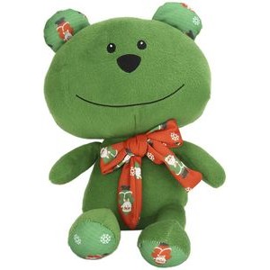 The Verdant Christmas Bear, A Green Holiday Plush Teddy