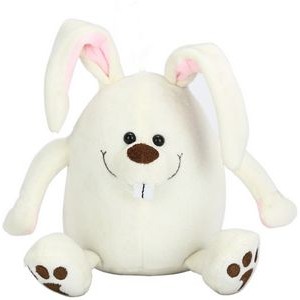 The Bucktoothed Rabbit in White, A Silly Spring Promo Plush