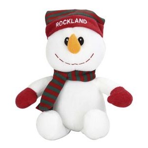 The Smiling Snowman, A Handsome, Customizable Winter Plush