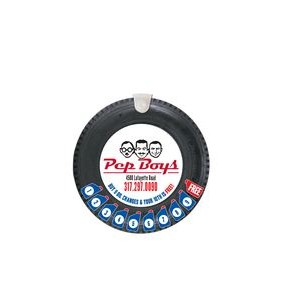 Key Ring & Full Color Punch Tag - Single Tire