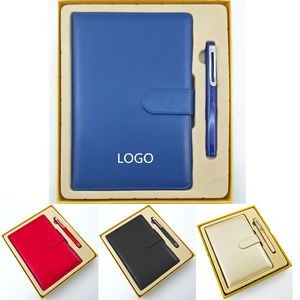 A5 Business Notebook And Pen Gift Set