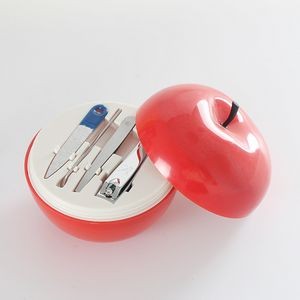 Apple Shaped Stainless Steel Manicure Set