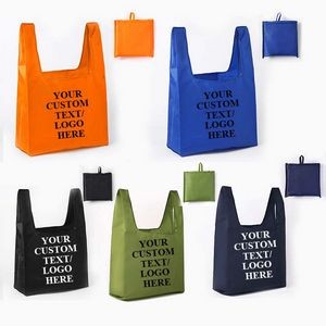 Portable Folded Shopping Grocery Tote Bag