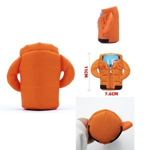 Down Jacket Cup Holder