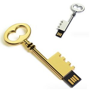 Metal Key Shape USB Flash drive 8GB