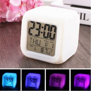 Color Change Digital Alarm Clock