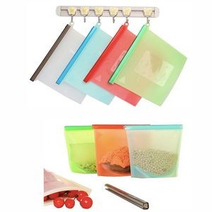 Reusable Food-Grade Silicone Fresh-Keeping Storage Bags
