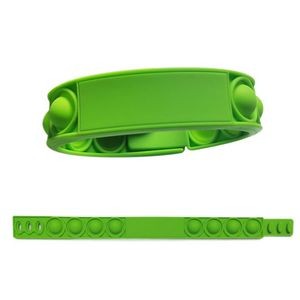 Push Pop Bubble Silicone Wristband Fidget Bracelet