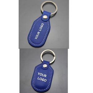 Simple Leather Keychain