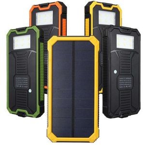 10000mAh Solar Power Bank LED with Compass