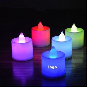 LED colorful candle lights