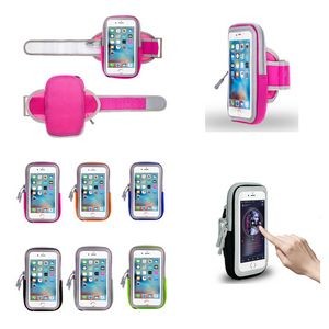 Cell Phone Arm Bags Visual Touch Screen Adjustable Armbands