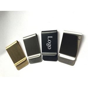 Stainless Steel and Brass Money Clip