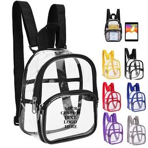 Small Heavy Duty Clear Security Backpack