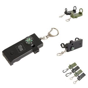 ABS 4 in 1 Multifunctional Compass Whistle