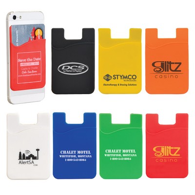 Slim Silicone Smartphone Mobile Wallet