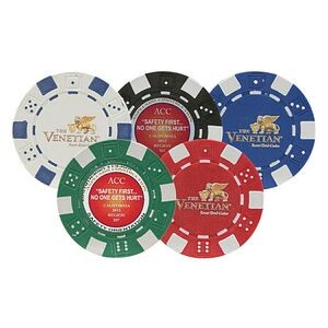 11.5 g Professional Clay Poker Chips w/4 Color Process (VERSAprint™)