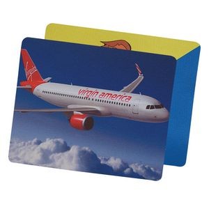 Soft Rubber & Jersey Mouse Pad w/Full Color Dye Sublimation