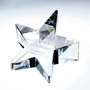 Slant Star Optic Crystal Award