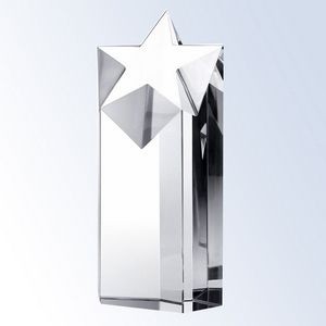 Sparkling Tower Optic Crystal Award - Small