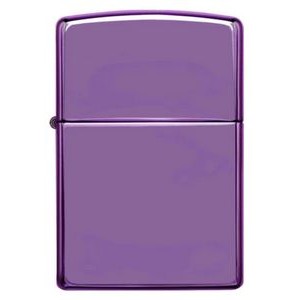 Genuine Zippo windproof lighter - High Polish Purple