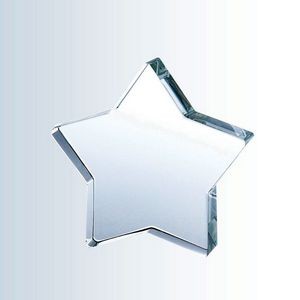 Mystical Star Optic Crystal Award - Small