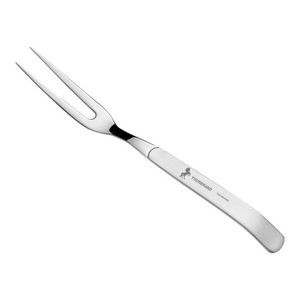9" 18/8 Stainless Steel Extra Heavy Weight 2-Tine Serving Fork