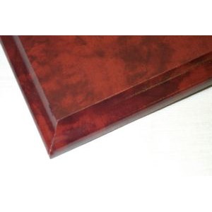 Economy Ruby Red Marble Plaque (5"x7")