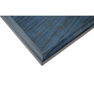 Economy Blue Wood Grain Plaque (5"x7")