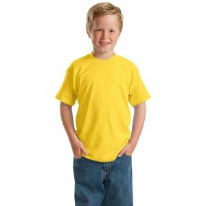 Hanes® Youth EcoSmart® 50/50 Cotton/Poly T-Shirt