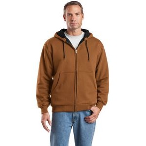 Cornerstone Heavyweight Full Zip Hooded Sweatshirt w/Thermal Lining