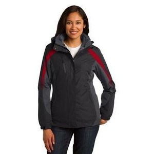 Port Authority® Ladies Colorblock 3-IN-1 Jacket