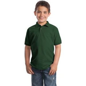 Port Authority Youth Silk Touch Polo Shirt
