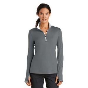 Ladies' Nike® Golf Dri-FIT™ Stretch 1/2-Zip Cover-Up Shirt