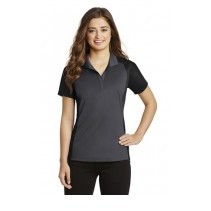 Ladies' Sport-Tek® Colorblock Sport-Wick® Polo Shirt