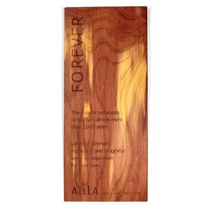 Large Real Wood Bookmark Slim