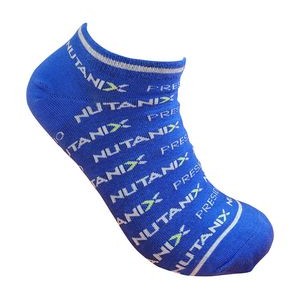 Premium Custom Jacquard All Over Design Ankle socks