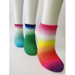 360 Seamless DTG Full Color Ankle Socks