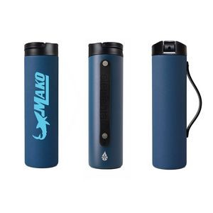 Elemental® 20oz. Sport Iconic Stainless Steel Water Bottle w/ Drinking Spout and Straw