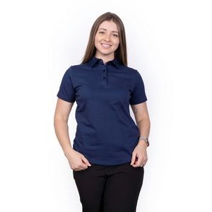 Elemental Women's A-Game Athletic Fit Premium Polo