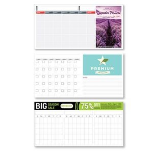 Perpetual Dry Erase Paper Calendar (20" x 40")