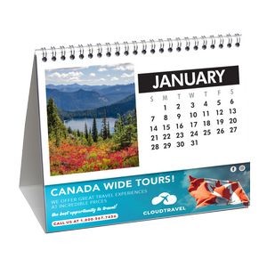 Paper Desk Flip Calendars - CUSTOM