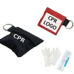 CPR Face Shield w/Keychain Bag