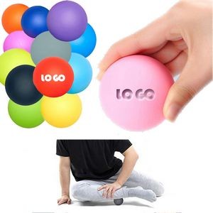 2 1/2'' Portable Small Size Silicone Yoga Fitness Exercise Fascia Ball