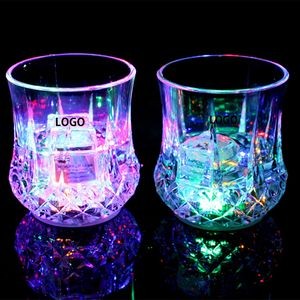 Automatic Water Activated LED Glowing Wine Glasses Multicolor LED Flash Light Up Cup