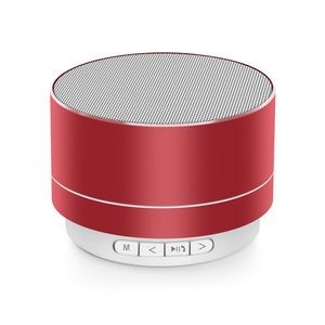 2 3/4" Portable Bluetooth Speaker With USB Charger