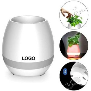 4 1/2" Music Flower Pot Speaker Wireless Bluetooth
