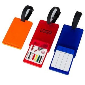 2-in-1 Luggage Tag & Sewing Kit