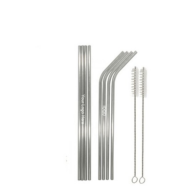 Stainless Steel Straw & Brush